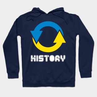 History Repeating, USA With Ukraine, Stop War In Ukraine Hoodie